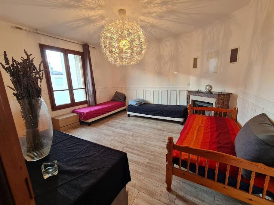 Grand Appart - Avec Terrasse Reims Dış mekan fotoğraf